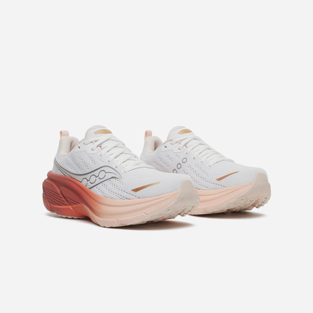 Giày Chạy Bộ Nữ Saucony Hurricane 25 - Trắng - Supersports Vietnam