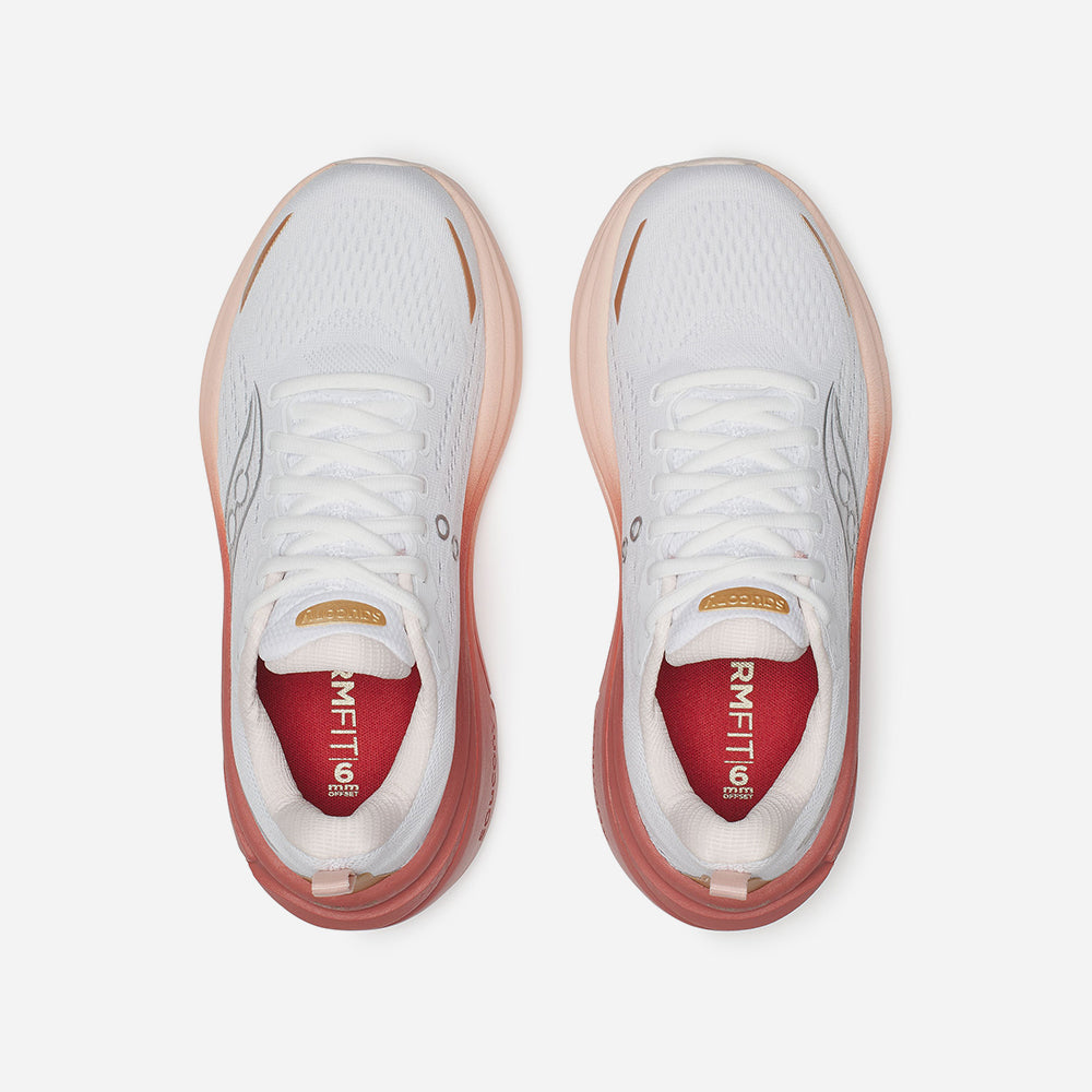 Giày Chạy Bộ Nữ Saucony Hurricane 25 - Trắng - Supersports Vietnam