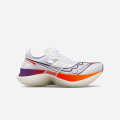 Men's Saucony Endorphin Elite Running Shoes - White