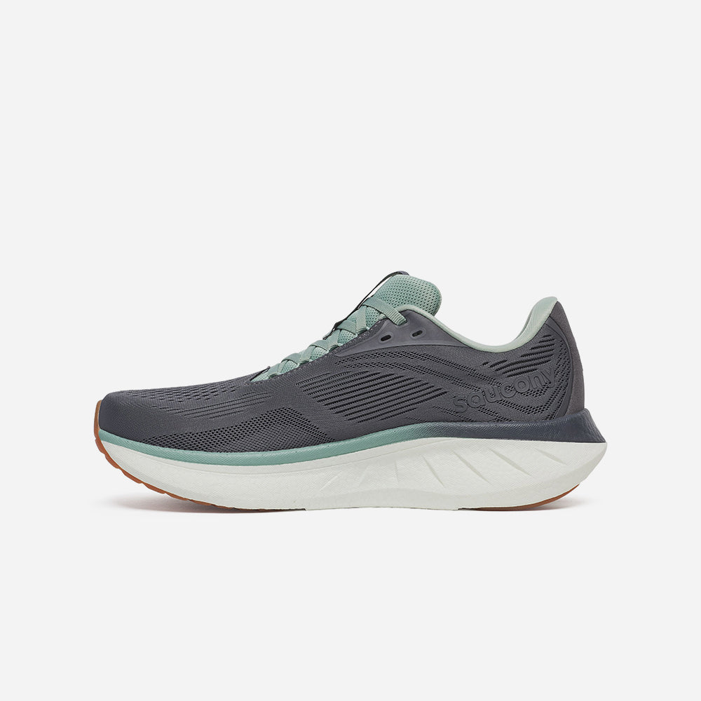 Giày Chạy Bộ Nam Saucony Ride 18 - Xám - Supersports Vietnam