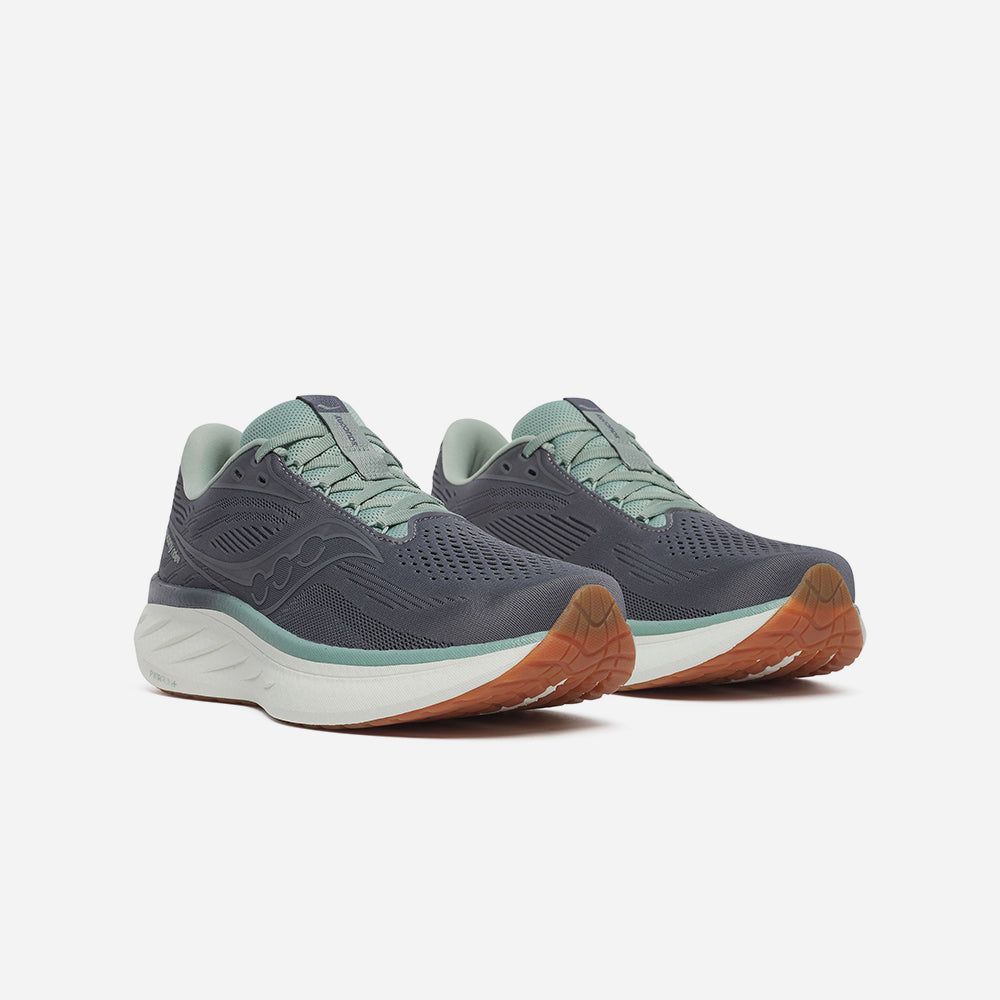 Giày Chạy Bộ Nam Saucony Ride 18 - Xám - Supersports Vietnam