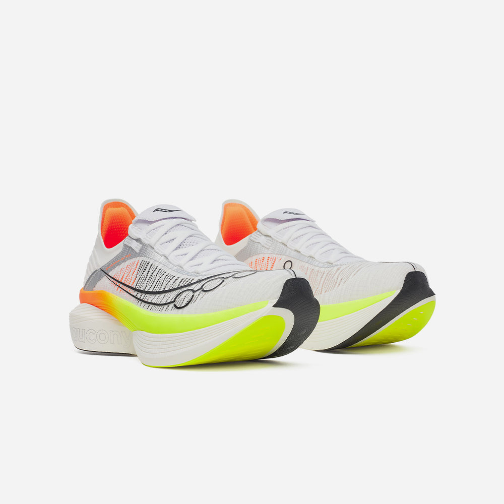 Giày Chạy Bộ Unisex Saucony Endorphin Elite 2 - Trắng - Supersports Vietnam