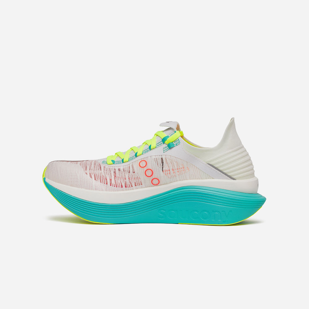 Giày Chạy Bộ Unisex Saucony Endorphin Elite 2 - Trắng - Supersports Vietnam