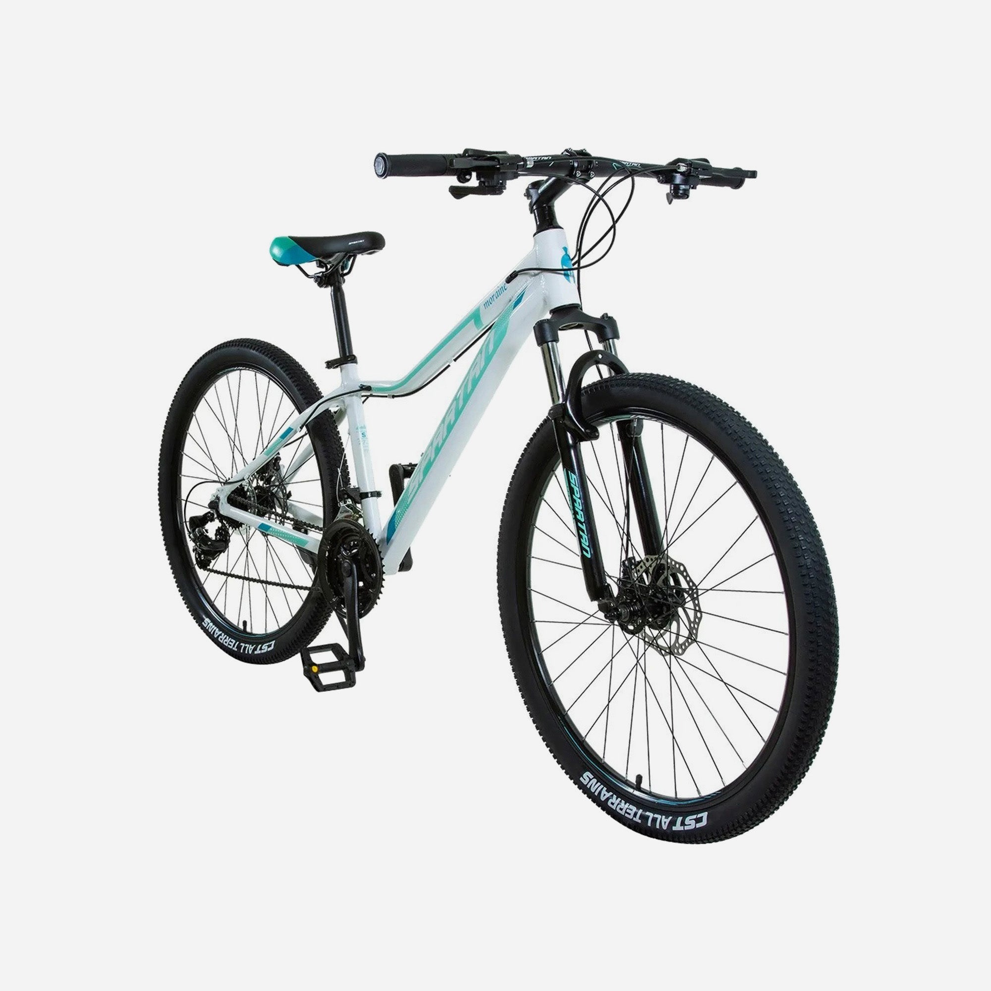 Xe Đạp Spartan Spartan 27.5" Moraine Mtb Alloy Bicycle White - Supersports Vietnam