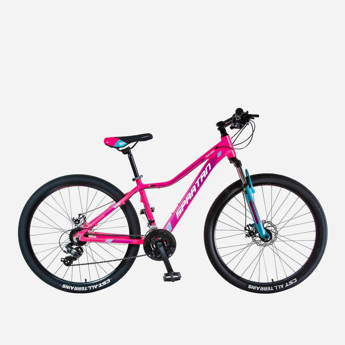 Xe Đạp Unisex Spartan Spartan 27.5″ Moraine Mtb Alloy Bicycle Pink