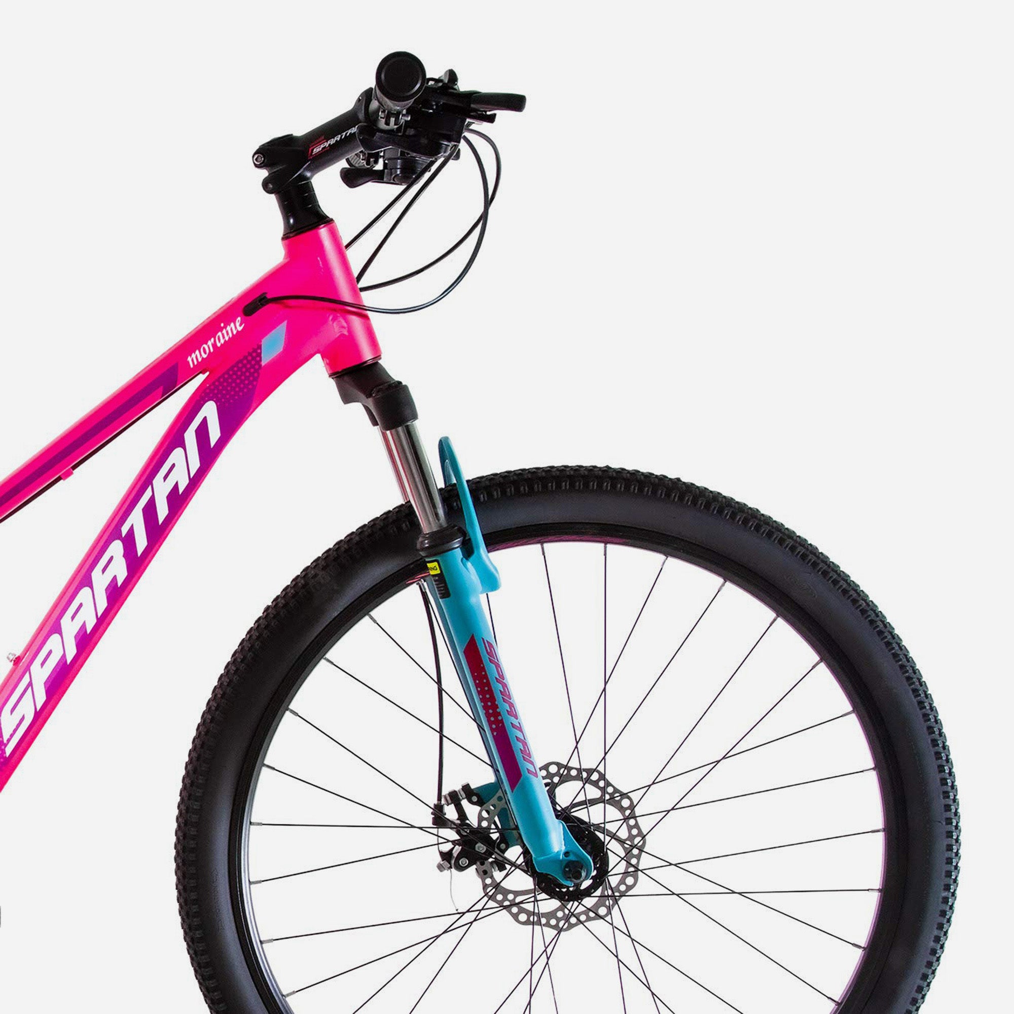 Xe Đạp Unisex Spartan Spartan 27.5″ Moraine Mtb Alloy Bicycle Pink hover
