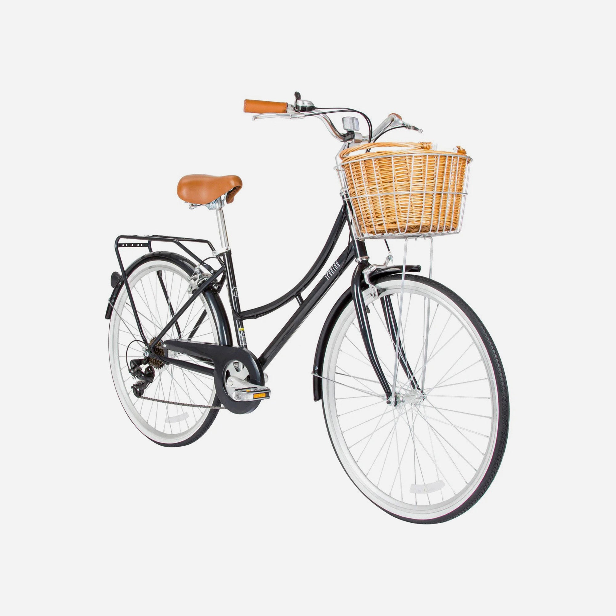 Xe Đạp Spartan Spartan 700C Platinum City Bicycle Black - Supersports Vietnam