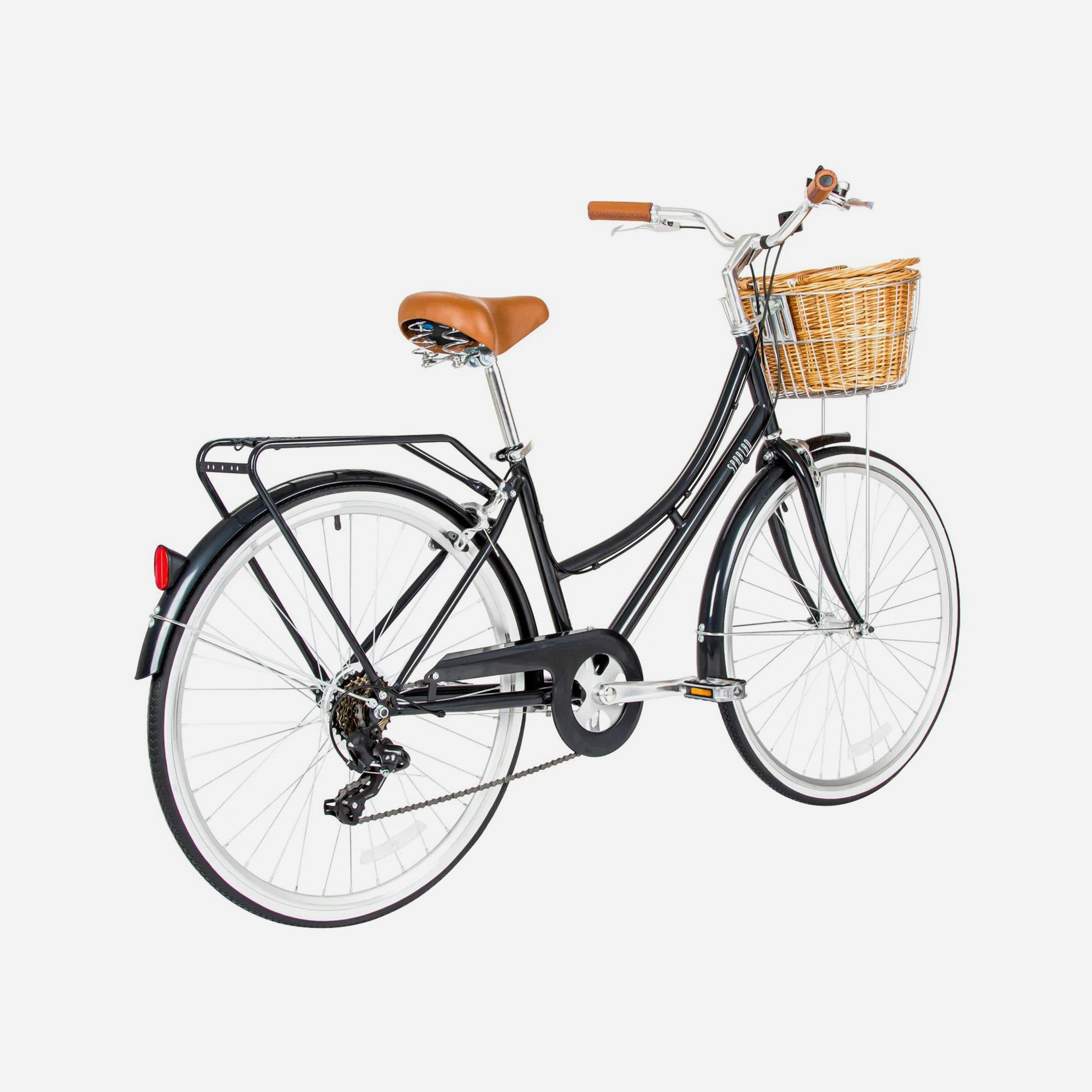 Xe Đạp Spartan Spartan 700C Platinum City Bicycle Black - Supersports Vietnam
