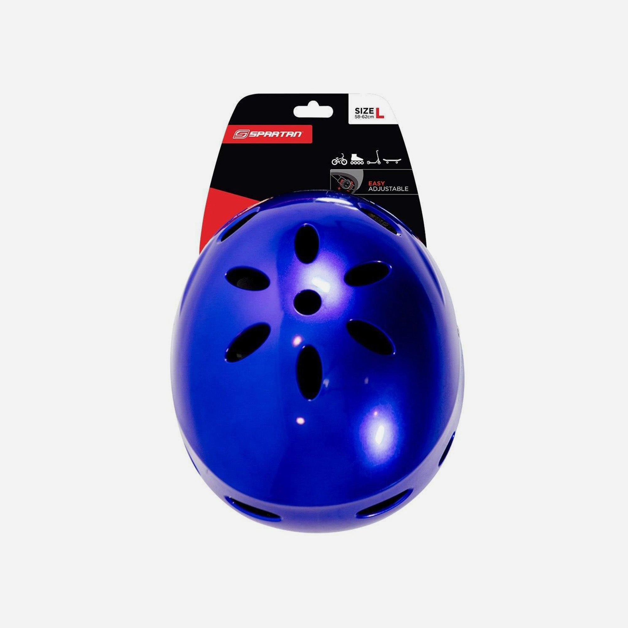 Mũ Bảo Hiểm Spartan Helmet (Glossy Blue) - Xanh Dương - Supersports Vietnam