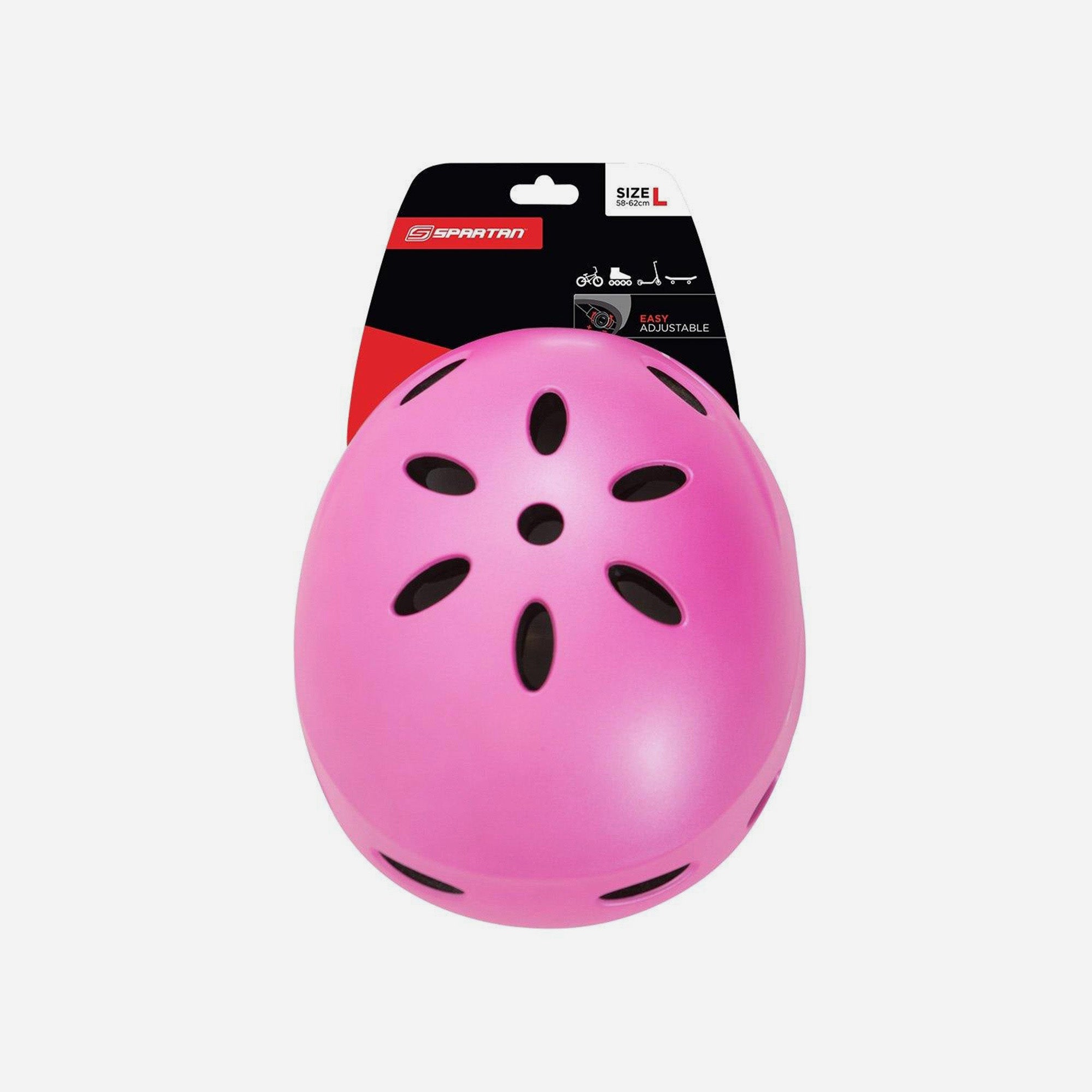 Mũ Bảo Hiểm Spartan Helmet (Satin Pink) - Hồng - Supersports Vietnam