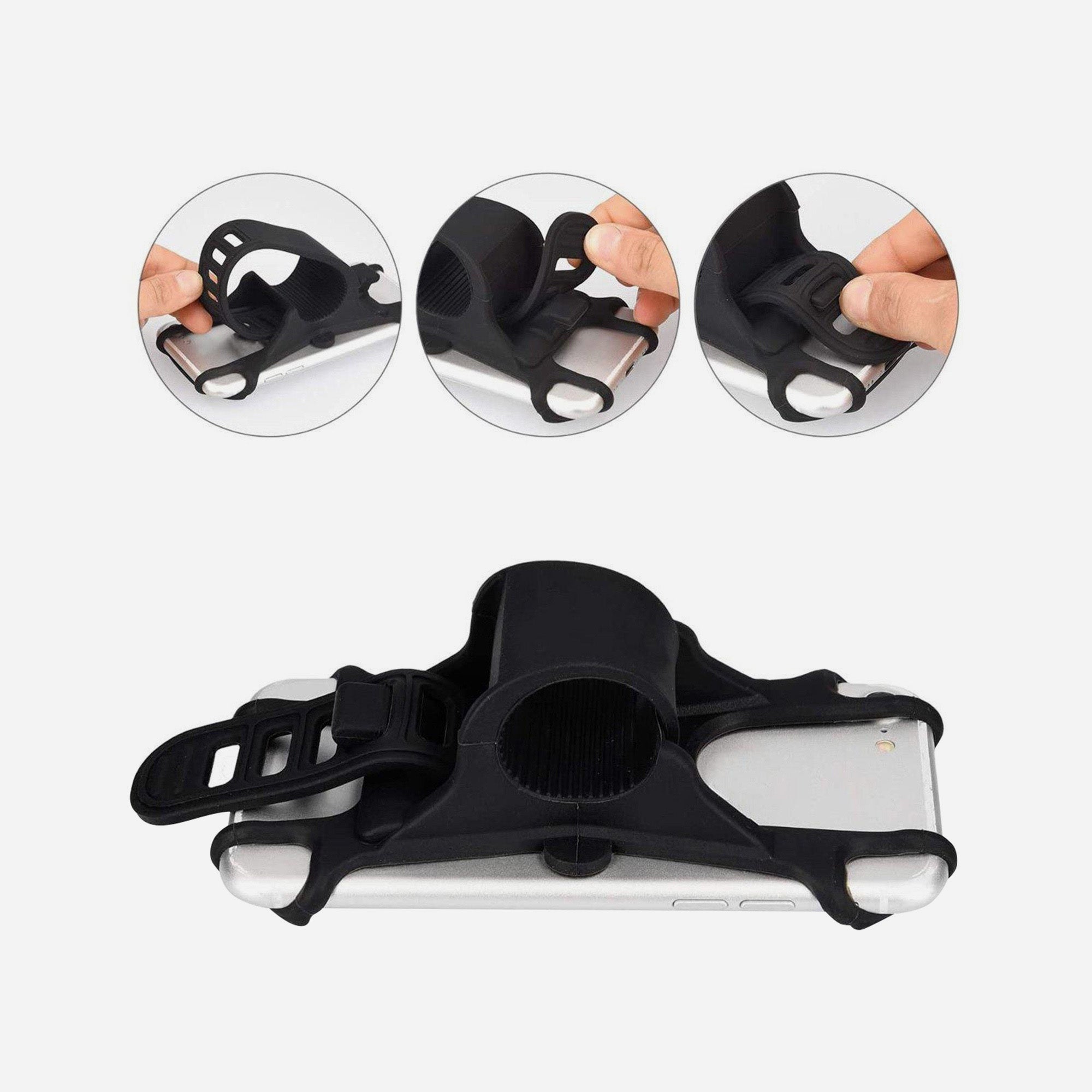 Giá Treo Điện Thoại Spartan Bicycle Cell Phone Mount - Đen - Supersports Vietnam