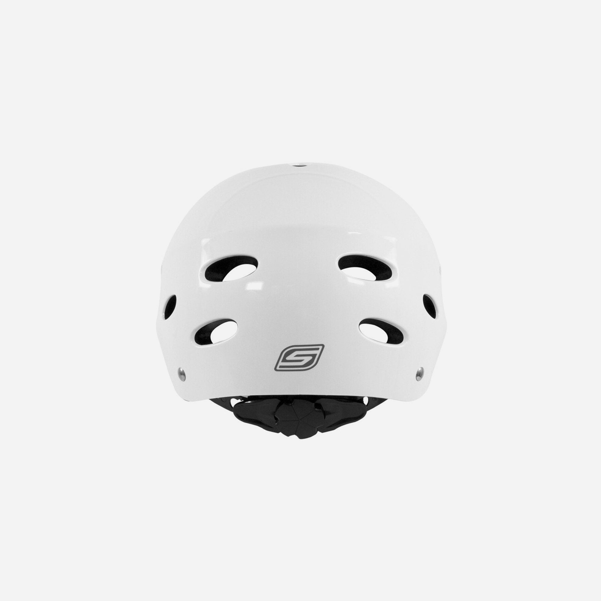 Mũ Bảo Hiểm Spartan White Glossy Helmet - Trắng - Supersports Vietnam