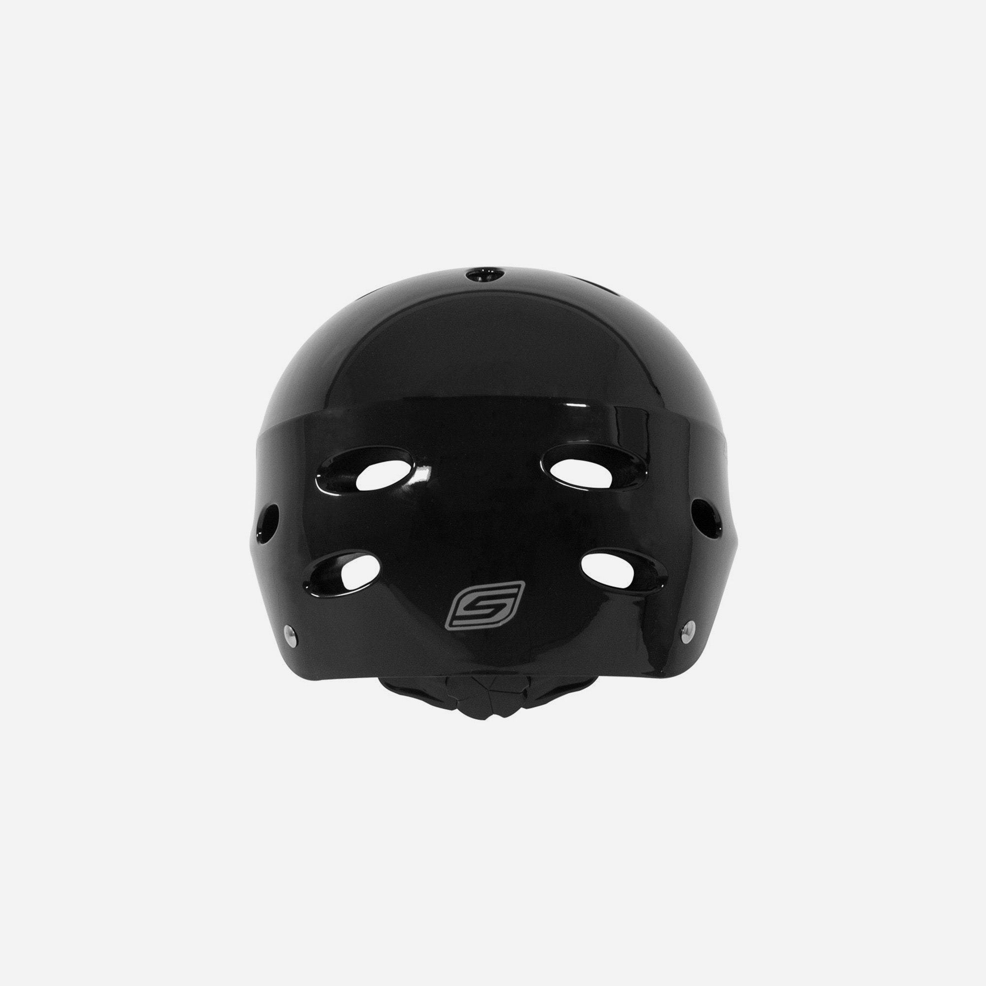 Mũ Bảo Hiểm Spartan Black Glossy Helmet - Đen - Supersports Vietnam