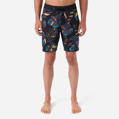 Men's Oneill Hyperfreak Mysto Scallop 19 Boardshort - Black