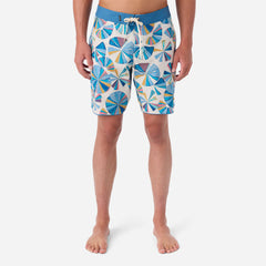 Men's Oneill Hyperfreak Mysto Scallop 19 Boardshort - Blue