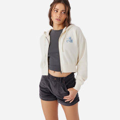 Women's O'Neill Darcie Zip Hoodies - Beige