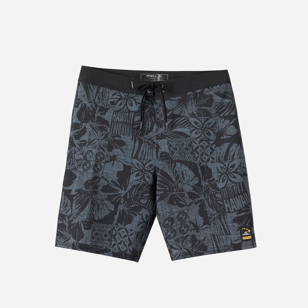 Quần Đi Biển Nam O'Neill Hyperfreak Heat Hawaii 20 - Đen - Supersports Vietnam