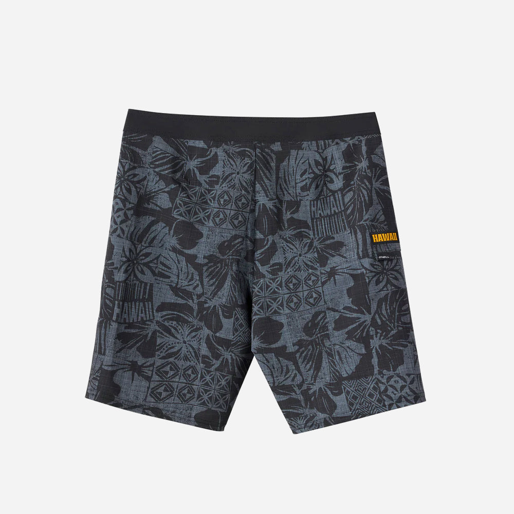 Quần Đi Biển Nam O'Neill Hyperfreak Heat Hawaii 20 - Đen - Supersports Vietnam