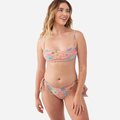 Women's O'Neill Belize Floral Jupiter Bikini Top - Pink