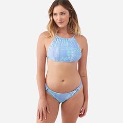 Women's O'Neill Winona Tile Naples Bikini Top - Blue