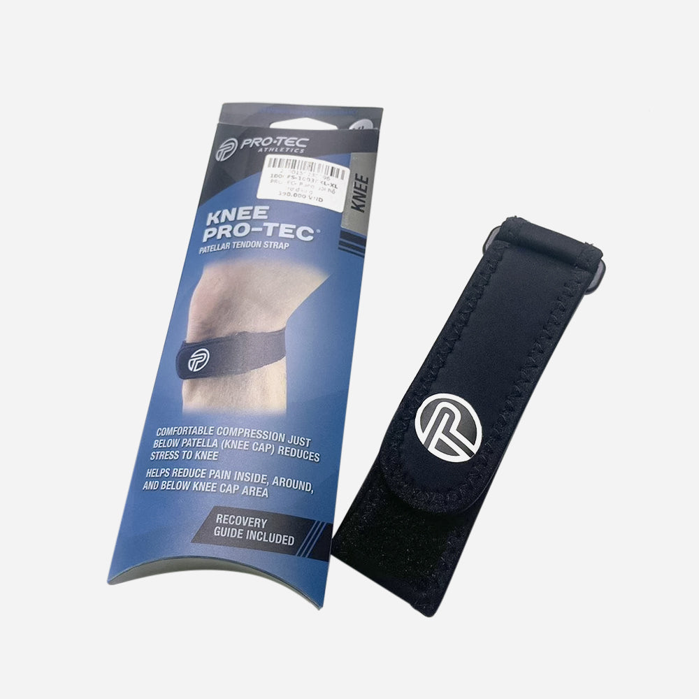 Băng Hỗ Trợ Đầu Gối Pro-Tec Athletics Patellar Tendon - Đen - Supersports Vietnam