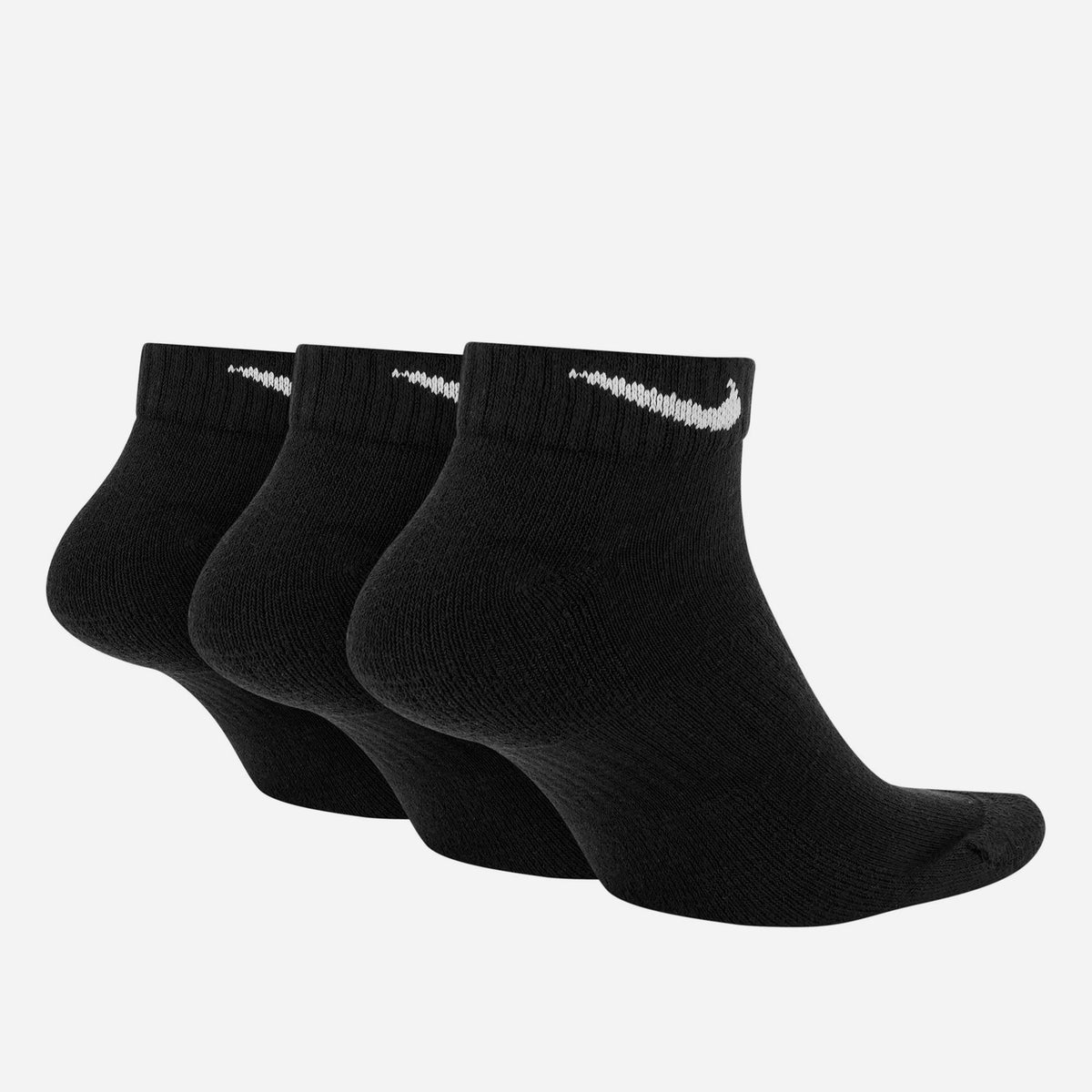 Vớ Thể Thao Nike Everyday Cushioned (3 Đôi) - Đen - Supersports Vietnam