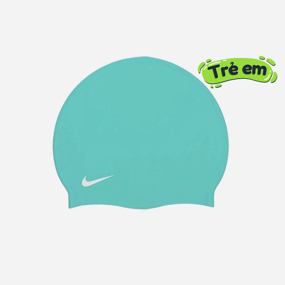 Nón Bơi Trẻ Em Nike Swim Youth Solid Silicone - Xanh Dương - Supersports Vietnam