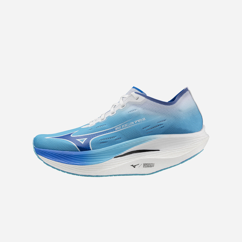 Giày Chạy Bộ Unisex Mizuno Wave Rebellion Pro 2 - Xanh Dương - Supersports Vietnam