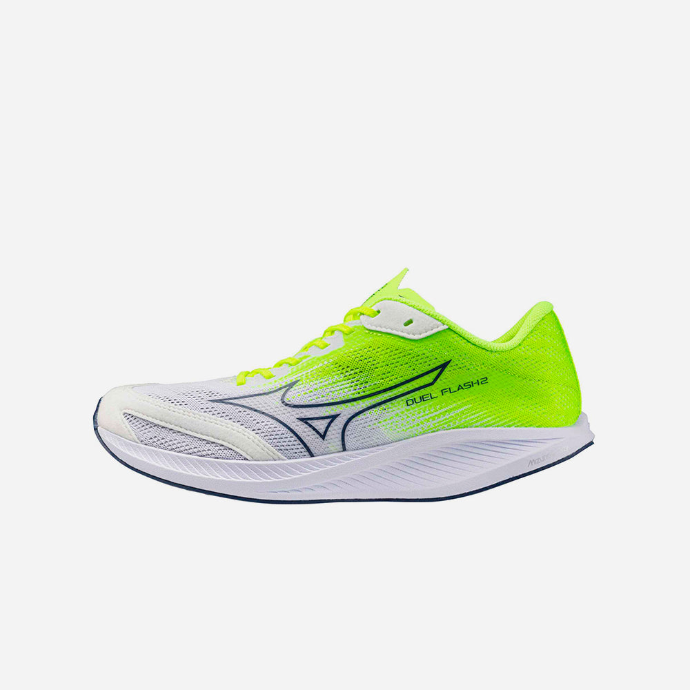 Giày Chạy Bộ Unisex Mizuno Duel Flash 2 - Xanh Lá - Supersports Vietnam