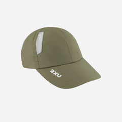 2XU Run Cap - Army Green