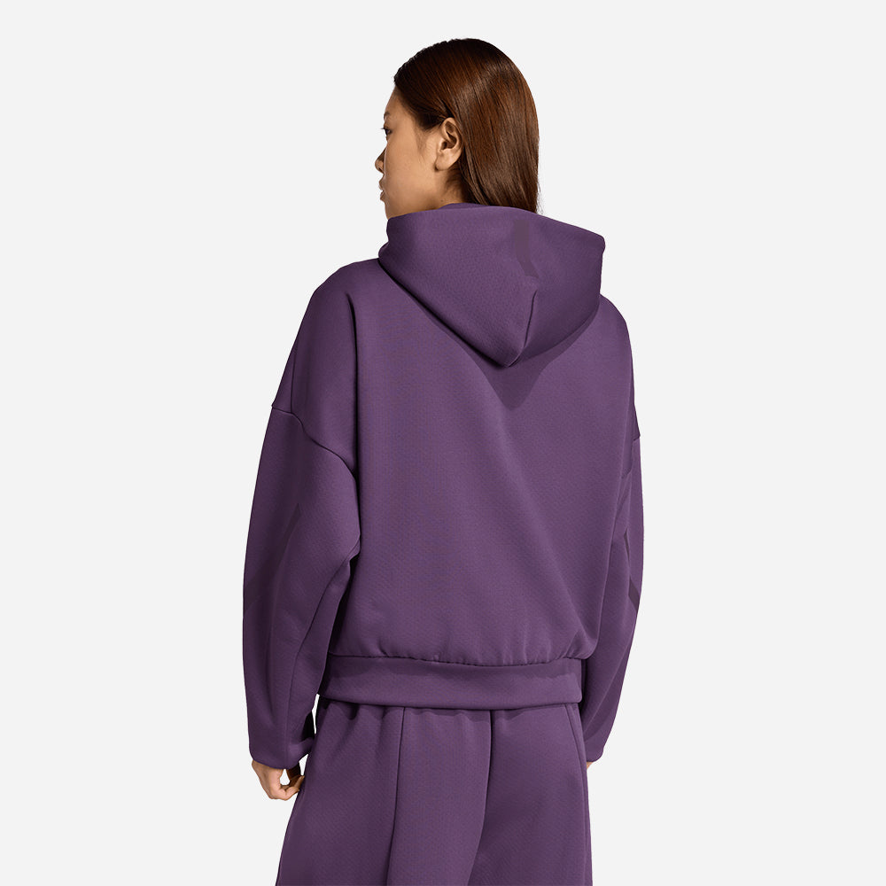 Áo Khoác Nữ Adidas Z.N.E. Full-Zip - Tím - Supersports Vietnam