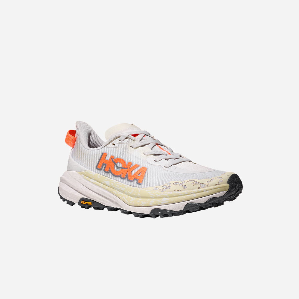 Giày Chạy Trail Nữ HOKA Speedgoat 6 - Trắng - Supersports Vietnam