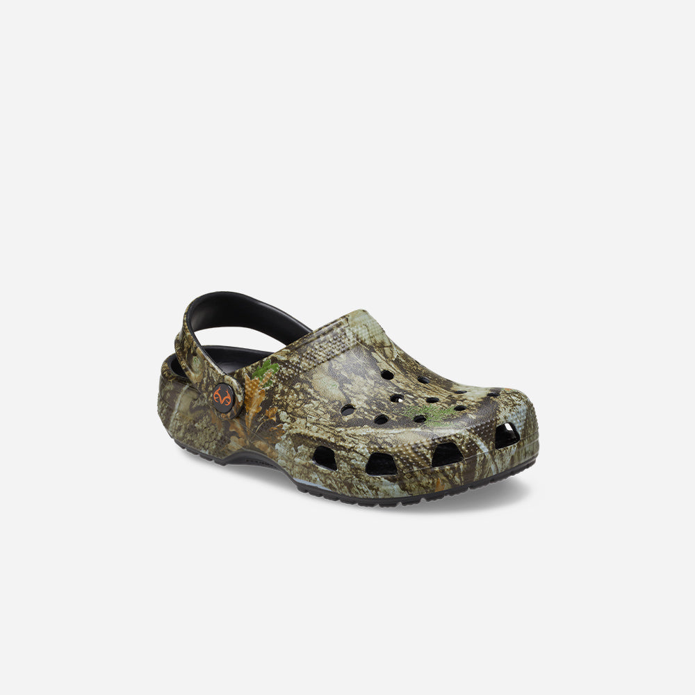 Giày Clog Trẻ Em Crocs Classic Realtree Apx - Xanh Quân Đội - Supersports Vietnam