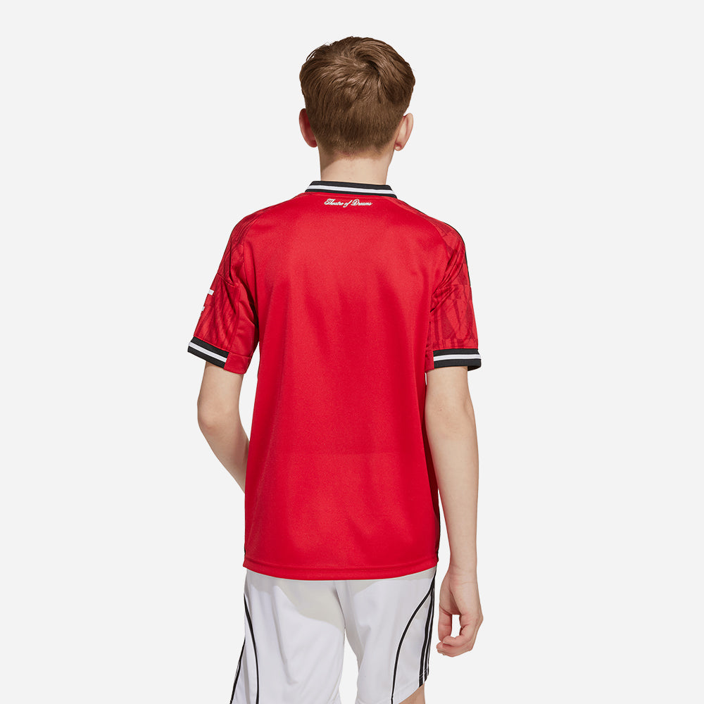 Áo Đá Bóng Trẻ Em Adidas Sân Nhà Manchester United 25/26 - Đỏ - Supersports Vietnam