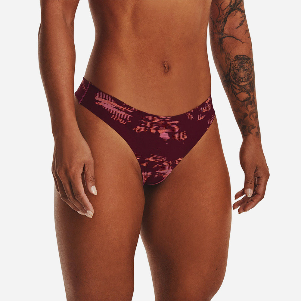 Quần Lót Nữ Under Armour Pure Stretch Thong 3-Pack Printed - Supersports Vietnam