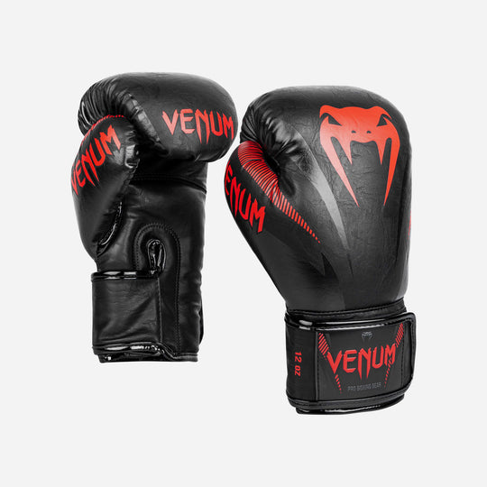 Găng Tay Boxing Venum Impact - Đen