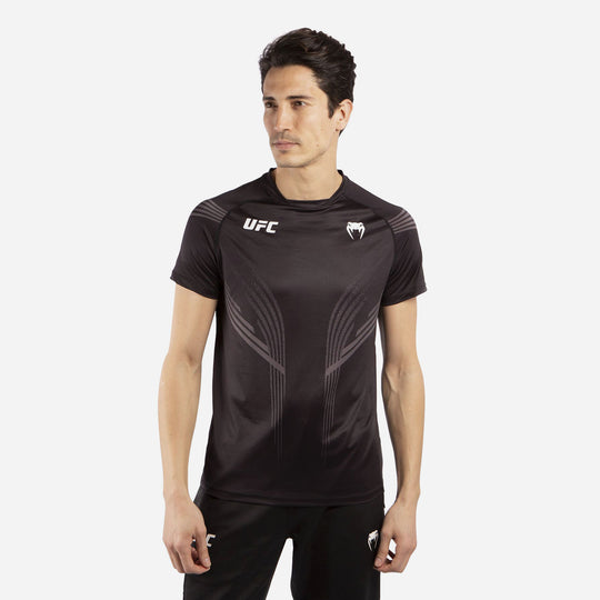 Men's Venum Ufc Pro Line Men's Black Jersey - Black T-Shirt