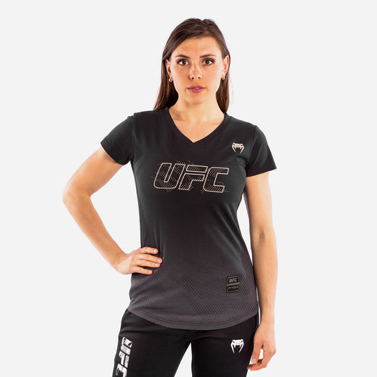 Women's Venum Official UFC Fight Week 2 T-Shirt - Black