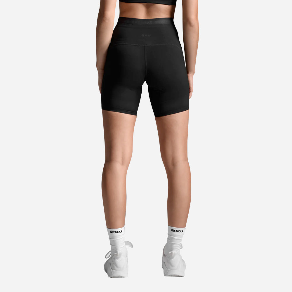 Quần Ngắn Thể Thao Nữ 2XU Form Stash Hi-Rise Bike - Đen - Supersports Vietnam