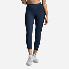 Quần Bó Thể Thao Nữ 2XU Form Stash Hi-Rise Compression 7/8 - Xanh Navy - Supersports Vietnam