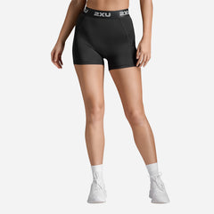 Quần Ngắn Thể Thao Nữ 2XU Everyday Compression 3 Inch - Đen - Supersports Vietnam