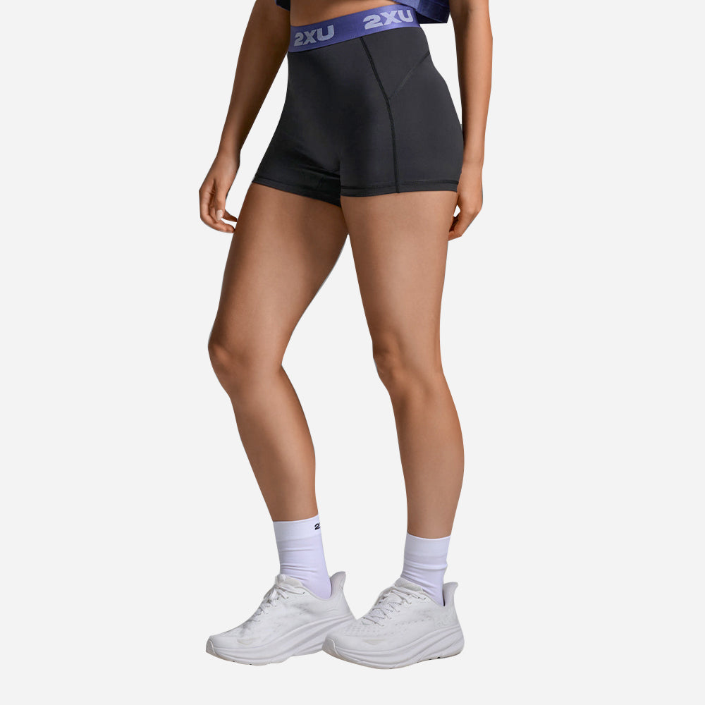 Quần Ngắn Thể Thao Nữ 2XU Everyday Compression 3 Inch - Đen - Supersports Vietnam