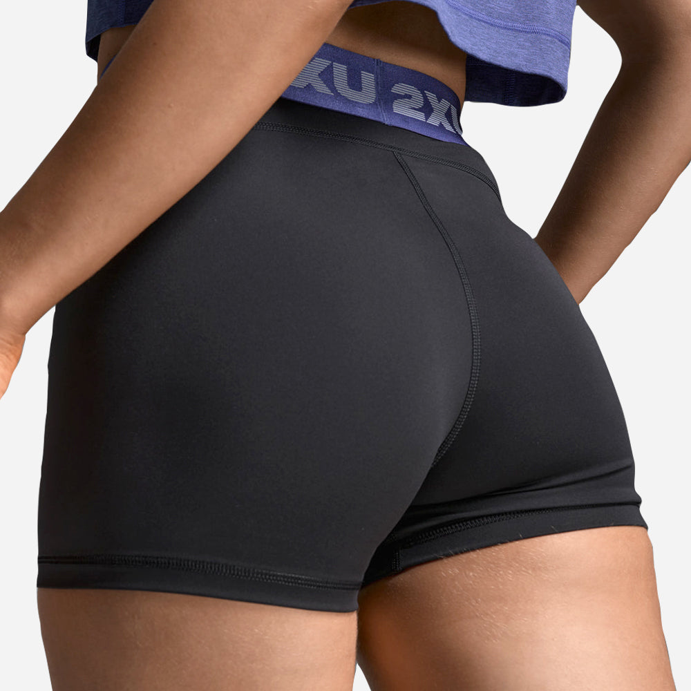 Quần Ngắn Thể Thao Nữ 2XU Everyday Compression 3 Inch - Đen - Supersports Vietnam