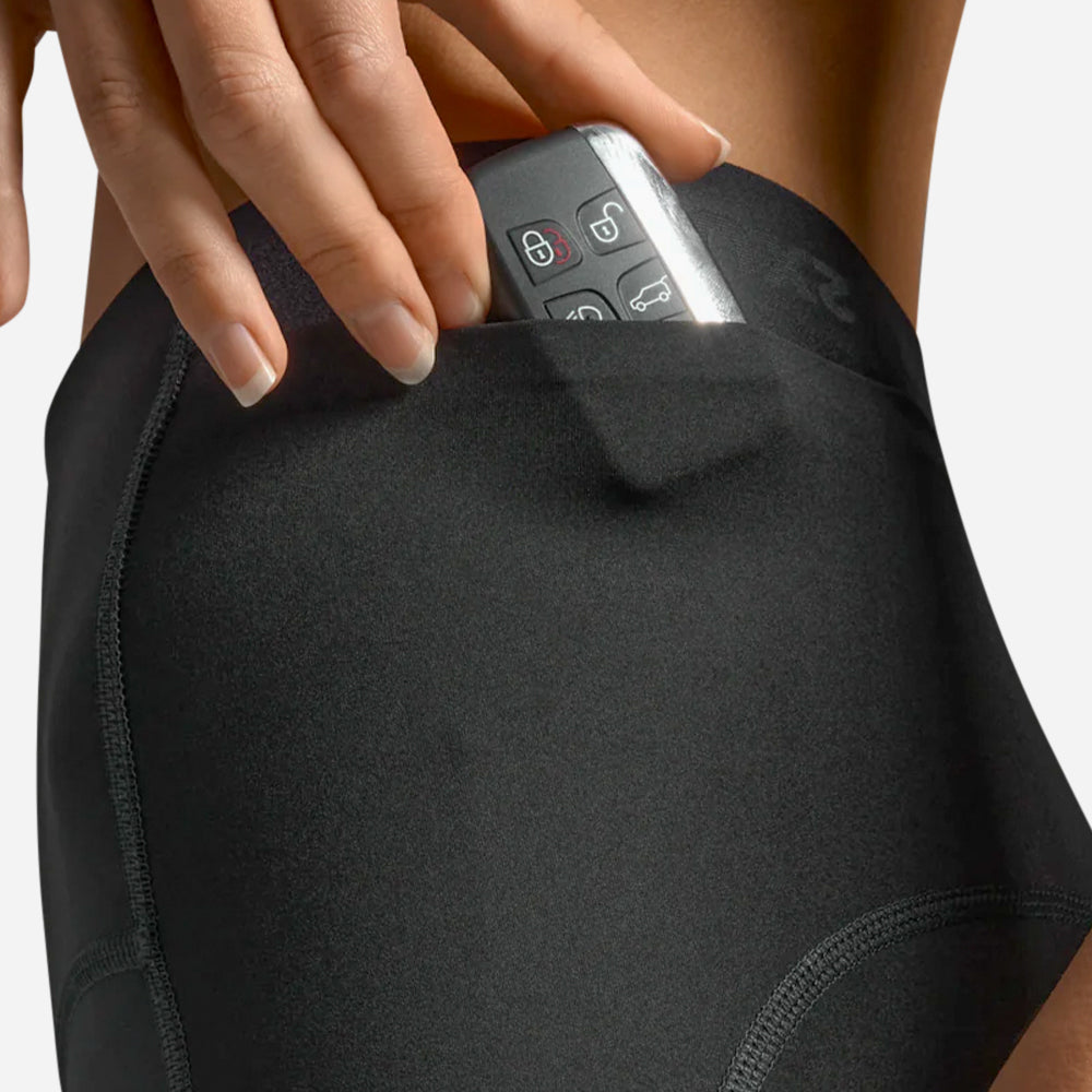 Quần Bó Thể Thao Nữ 2XU Form Stash Hi-Rise Compression 3/4 - Đen - Supersports Vietnam