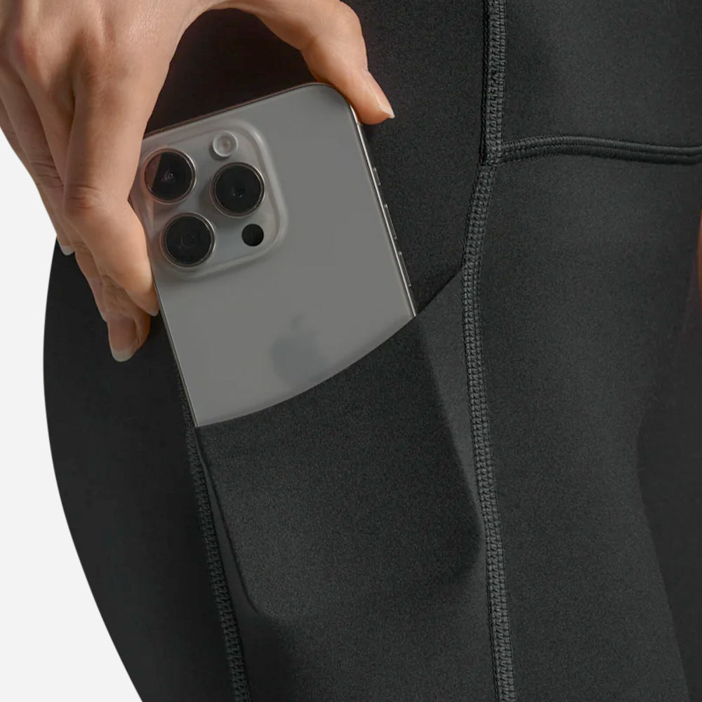 Quần Bó Thể Thao Nữ 2XU Form Stash Hi-Rise Compression 3/4 - Đen - Supersports Vietnam