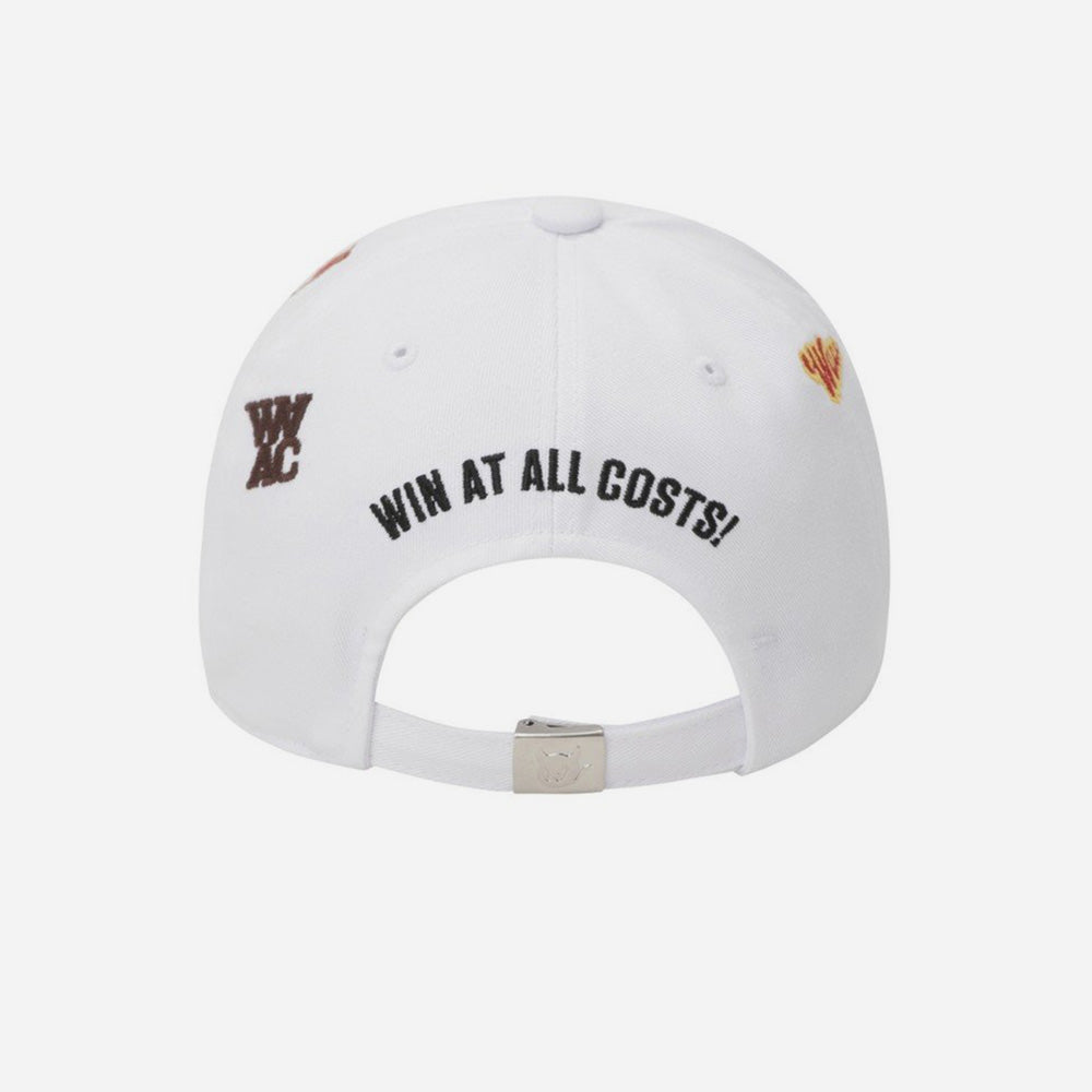 Mũ Golf Nữ Waac Embroidery - Trắng - Supersports Vietnam