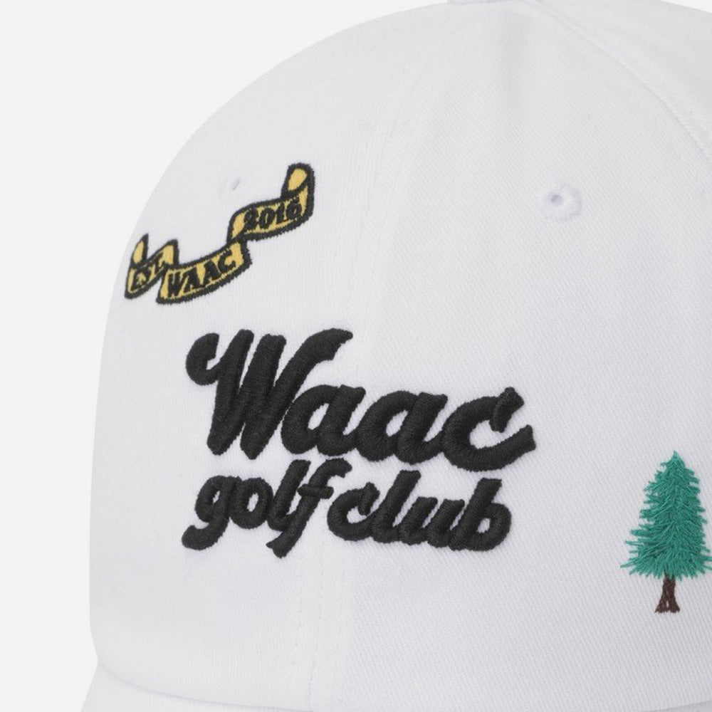 Mũ Golf Nữ Waac Embroidery - Trắng - Supersports Vietnam