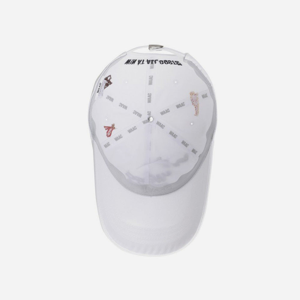 Mũ Golf Nữ Waac Embroidery - Trắng - Supersports Vietnam