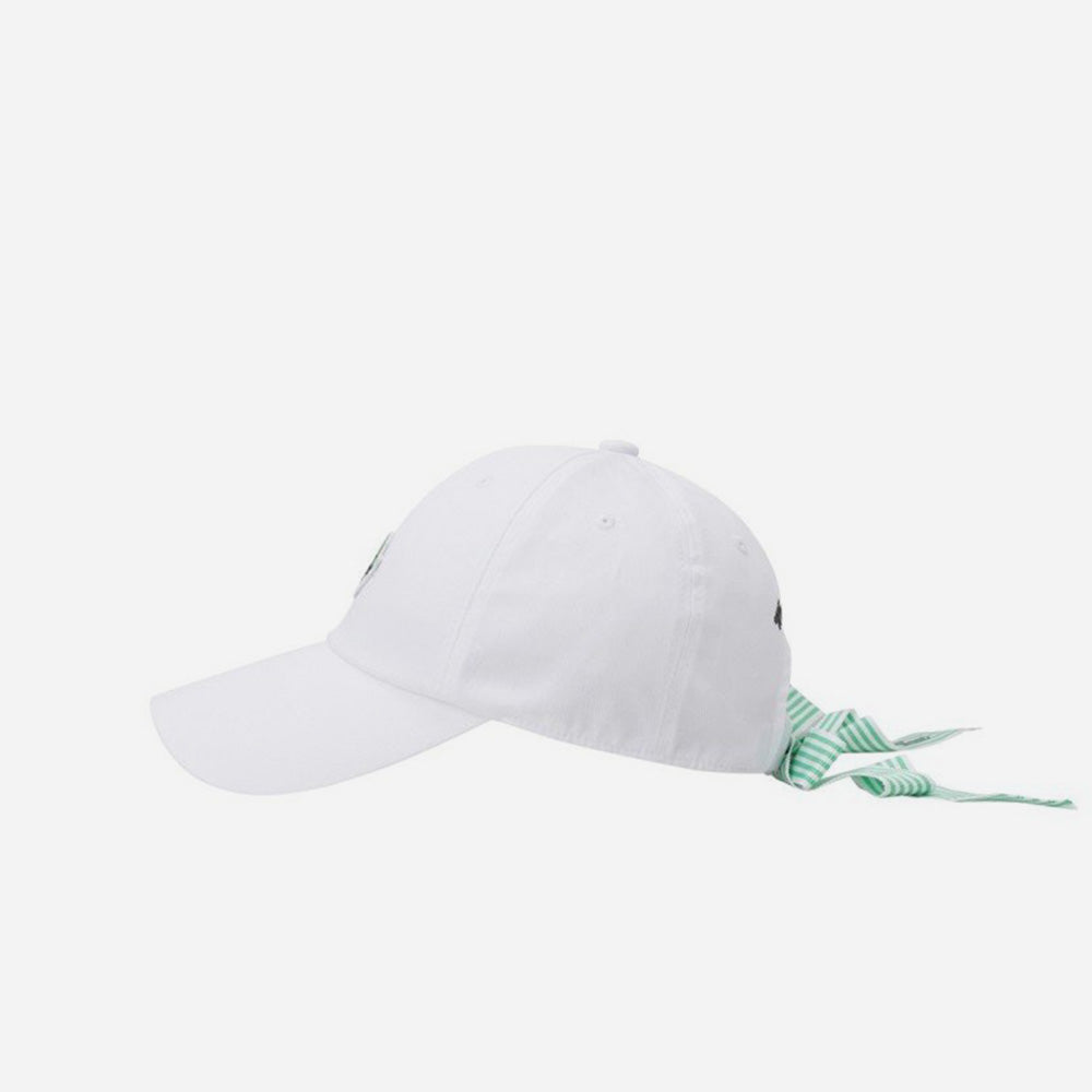 Mũ Golf Nữ Waac New Waccky Ribbon - Trắng - Supersports Vietnam