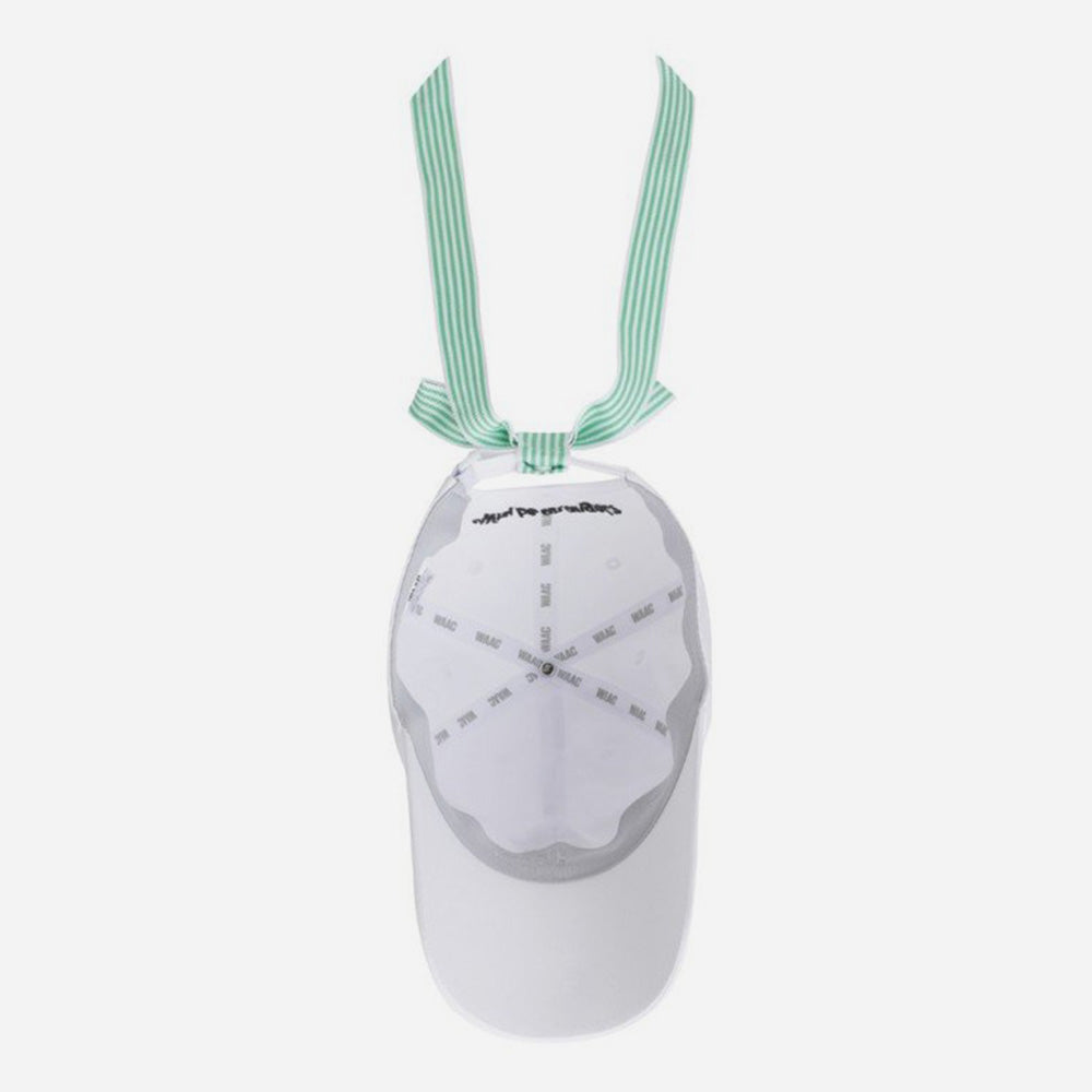 Mũ Golf Nữ Waac New Waccky Ribbon - Trắng - Supersports Vietnam